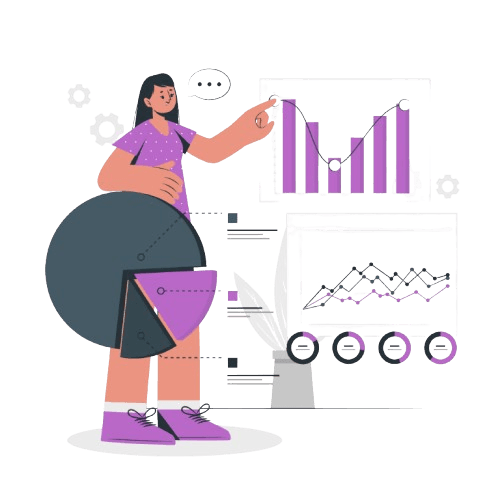 Client proposal page-by-page analytics chart